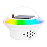 Schwimmbadlichter mit Farbwechsel, solarbetriebene LED-Lichter, schwimmendes Poollicht, wasserdichtes Poollicht, Unterwasser-Pool-Lichter, LED-Poolfarben, wasserdicht