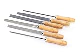 Kippen 1120X Feilen- und Raspel-Set für Holz und Metall, 200 mm, 6 Stück