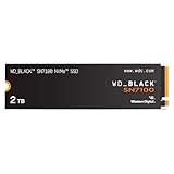 WD_Black SN7100 2TB NVMe SSD, M.2 2280 Lesegeschwindigkeit/Schreibgeschwindigkeit bis zu 7250/6900 MB/s, Next Gen TLC 3D NAND, Bis zu 1,200TBW, Entwickelt für Laptops und Gaming-Handhelds