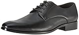 Amazon Essentials Herren Derby-Schuhe, Schwarz, 43 EU