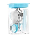 Gatuida 1 Satz Lens Entferner mit Austauschbaren Einsetzhilfe für Kontaktlinsenwechsel Kompakt und Sicher für Reisen