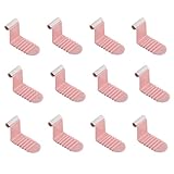 NUOBESTY 12 Stück Teiliges Bettlaken Clips aus Robustem Pp Material rutschfeste Spannlaken befestiger für Bettdecken und Spannbetttücher bis Rand Sicherer Halt für Ordentliches