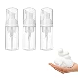Schaumspender 3 Stück schaumseifenspender 30 ml Schaum Pumpe Flasche, Nachfüllbarer Tragbare Spenderflasche Schaum Seifenspender Schaumspender Seife for Hand Soap, Lash Cleanser