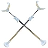 VICASKY 2St Puppenständer Puppenorganisator Präsentationsständer für Actionfiguren Zubehör für Babypuppen Figure Stand doll Accessories Puppenhalter-Organizer Puppe Steht Plastik Weiß