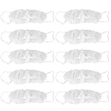 ZPLKKYGR Einweg-BHs, Vlies-Material, bequem, atmungsaktiv, für Reisen, Spa, Salon, leichtes hygienisches Design (weiß)