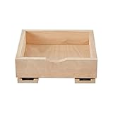 LuxursKingQYW Vollständig montierte Schublade aus Holz zum Herausziehen, Schubladenbox, Küchenschrank-Organizer, Schrank-Regal, ausziehbares Holzregal (30,5 cm B x 25,4 cm T x 7,6 cm H)