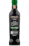 Ortalli - Bio-Balsamico-Essig Casa Maranello | Niedrige Dichte | Ideal für Salate und Marinaden | Ohne Farbstoffe und Konservierungsmittel | 250 ml Flasche
