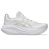 ASICS Herren Gel-Nimbus 27 Laufschuhe, Weiß/Gletschergrau, 46.5 EU