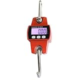 Fischwaage 300kg Hängewaage LCD-Display Digital Lastenwaage Mini Tragbare Waage Industriewaage Kranwaage Landwirtschaft Zugwaage Wildwaage