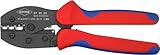 KNIPEX PreciForce Crimpzange mit Mehrkomponenten-Hüllen 220 mm, 97 52 36