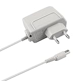 Xahpower Ladegerät für 3DS, 1.2M Ladekabel Kompatibel mit Nintendo New 3DS XL/New 3DS/ 3DS XL/ 3DS/ New 2DS XL/New 2DS/ 2DS XL/ 2DS/ DSi/DSi XL Netzteil, Grau