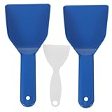 Beatifufu 3 Stück Teiliges Auto eiskratzer Strapazierfähigem PP Vielseitig für Schneeräumung Gefrierschrank Reinigung und Scheibenenteisung Leicht Kompakt und Effizient für Wintereinsatz