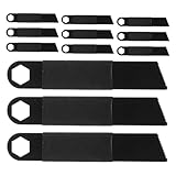 COHEALI Survival Feuerstarter 12 Stück Edelstahl mit Feuerschaber Wasserfestes Feuerwerkzeug für Notfall und Outdoor Abenteuer