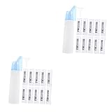 RORPOIR 2 Stk Flasche mit Nasenspray nasenspray Nasendusche neugeborener Nasensauger kunststoffreiniger nasenspülung reinigungsversorgung pe Nasenspüler Sport Weiß