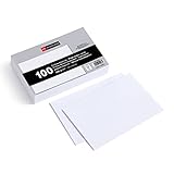 Miquelrius – Karteikarten, 100 glatte Notizkarten, Lernkarten, 200 g/m² Offset-Kartenpapier, Größe 100 x 150 mm