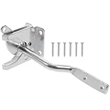 Ciieeo Außentür Torriegel 5,7 Zoll Verzinkt mit Stangenkonstruktion für Holztore und Gartenzäune Wetterfester Zaunsicherung