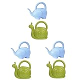 INOOMP 6 STK Gießkanne Animal-Design giesskanne gartenbewässerungssystem bewässerungsystem Grün Sprühnebel Flasche Elefantenwasserkanne saftiger Gießtopf Pflanzen-Bewässerungstopf Plastik