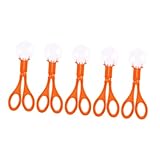 Warmhm 5 Stück Teiliges Scheren Design Robustes Kunststofffangwerkzeug Sichere Langlebige Fangzangen für Handliches Insektenfangen Fördert Koordination und Geduld bei Mädchen und Jungen