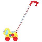 Toyvian Kleinkind-kinderwagen Auto Schieben Lauflernhilfe Mit Rädern Lauflernhilfe Für Babys Auf Reiten Schieben Mitnehmen -push- Babyauto Metall