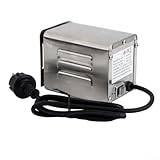 15 W 304 Edelstahl-Drehspieß für Grill, Grill-Rotisserie, Rotisserie-Motor, Grill-Drehspieß, Grillmotor (EU)