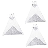 TOYANDONA 3 STK Badetuch Badetücher mit Kapuze für Babys Babyhandtuch mit Kapuze -Kapuzenhandtuch Handtuch für Babyparty warme Decke Bademantel mit Kapuze für Kleinkinder Weiß