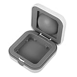 ORFOFE Kleine Leichte Hörgeräte aufbewahrungsbox Kompakte Schutzbox für Hörgeräte Praktische Tragbare Aufbewahrung für Reisen Zuhause und Büro