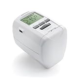 Eurotronic 700012 Sparmatic Comet, Energiesparregler (Programmierung mit Progmatic-Programmierstick möglich, Heizkosten sparen, elektronisches Heizkörperthermostat, Kalk- und Frostschutz), Weiß