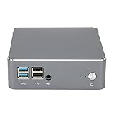 Mini-PC-Desktop, Dual DDR4 64 GB 110-240 V 2,4 G 5 G Dualband-WLAN-Mini-PC für Medienzentren für Digitale Beschilderung zu Hause (EU-Stecker)