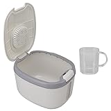 Reisspender, Reisbehälter, Müslispender, Versiegelter, Feuchtigkeitsbeständiger Mehl-Aufbewahrungsbehälter mit Messbecher für Reiskorn-Tierfuttermehl (Genericozqh9ikt1a-15)