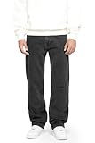 Burocs Basic Straight Fit Jeans - Black Grey - Jeans Herren - 5-Pocket-Style - Mit YKK-Reißverschluss - 100% Baumwolle, Farbe:Black Grey, Hosengröße:W33 L32