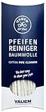 VAUEN Baumwoll Pfeifen Reiniger - 1 x 80er Packung Basteln Plüsch biegsam neutral Weiss