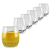 Sauerland GLAS 6er Set Trinkglas Mia 400ml