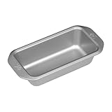 Tala 1lb Brotbackform - Antihaftbeschichtet - Gleichmäßige Wärmeverteilung - Karbonstahl, Breite Flache Griffe, Spülmaschinenfest - 20 x 10 cm, Grau