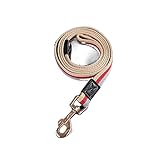 Hundeleine 2 m 1,5 m Lange Baumwollnetz-Hundeleine für Trainieren von Gehen und Wandern von Haustierhundeprodukten Schleppleine für Hunde(Red,150cm (2.0cm))