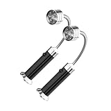 HEMOTON Grill Licht, 2 Stück Magnetische Grilllampe BBQ Licht Set Flexibel Grill Lampe Outdoor Grill Lichter Grillen Zubehör, Batteriebetrieben