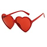 Liebe Herz Sonnenbrille Frauen Mode niedlich sexy Retro Vintage Sonnenbrille rot lila Tee uv400 Linse Frau