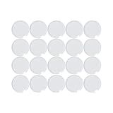 HEBEL Haftmagnet, rund, Durchmesser: 20 mm, Höhe: 8 mm, weiss VE=