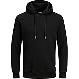 JACK & JONES Male Hoodie Sweat LBlack