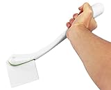 KMINA - Toilettenhilfe Abwischhilfe, Abwischhilfe für Po, Toilettenpapierhilfen Lang, Toilettenhilfe zum Abwischen des Gesäßes, Wischhilfe Po, Toilettenhilfe für Senioren, Hilfsmittel für Senioren WC