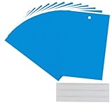 Fliegenfalle Blau Fliegenfänger 25 * 15CM Blautafeln Klebrige Insektenfallen Doppelseitige klebefallen für Gegen Verschiedene Thripsen, Gartenarbeit Pflanzenschutz & Schädlingsbekämpfung