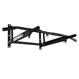 ONETWOFIT Klimmzugstange zur Wandmontage mit einem stabileren Design mit 6 Löchern für den Innen- und Außenbereich, maximales Gewicht: 200 kg OT103