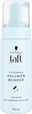 Schwarzkopf Taft Pflegendes Volumen Wunder (150ml), Leichter Pflegender Schaum für luftiges Volumen und Pflege, Haarschaum für feines und plattes Haar