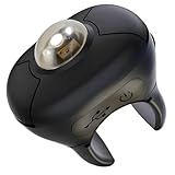Muuookka Trackball-Fingerringmaus 2,4 GHz + Bluetooth, Drahtlose Fernbedienung für Kurze Videos/PPT/Fahrzeugdisplays A