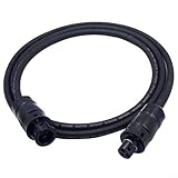 BC01 Buchsenanschlusskabel mit Verlängerungsadapter für Wechselrichter, perfekt für den Einsatz mit Solarmodulen (10 Meter)