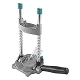 wolfcraft Tecmobil Bohrständer - 4522000 - Mobile Bohrhilfe zum Freihandbohren an Wänden, Schrägen, über Kopf & stationär - mit Staubabsaugung