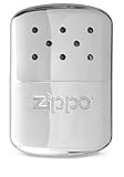 Zippo Handwärmer - 12 Stunden Wärme - Nachfüllbar mit Feuerzeugbenzin - Wiederverwendbar - Taschenwärmer - High Polish Chrome