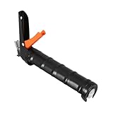 jojofuny Klebepistole Dichtstoffpistole Dichtungsmittel- Klebestoff klebstoff Kleberpistole Teile von Abdichtvorrichtungen Handabdichten werkzeug Tragbarer Eckdichtstoff Stahl Black