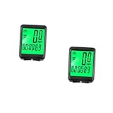 Sosoport 1 Satz Fahrrad-Tachometer Heimtrainer professioneller Fahrradcomputer Wireless fahrradtacho Fahrrad geschwindigkeitsmesser Fahrradversorgung drahtloser Fahrradtacho Plastik