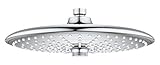 GROHE Euphoria 260- Kopfbrause (3 Strahlarten, kratzfest, pflegeleicht, leicht montierbar) , chrom, 26455000