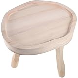 jojofuny Holz Pflanzenständer Blumenhocker mit Abnehmbarer Struktur Rustikaler Blumentopfhalter für Topfpflanzen Stabiler Holzständer Vielseitig als Blumentopf Aquariumhalter Geeignet